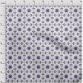 thumbnail image 4 of oneOone Velvet Dark Purple Fabric Asian Block Floral Craft Projects Decor Fabric Printed By The Yard 58 Inch Wide, 4 of 4