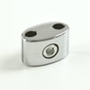 Econoco - CGW7 - Chrome Any Angle Deluxe Grid Panel Connector - Sold in Pack of 200