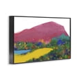 thumbnail image 3 of Stupell Industries The Pink Mountain Abstraction Black Framed Giclee Art design by Atelier Posters, 16 x 24, 3 of 8