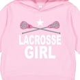 thumbnail image 3 of Inktastic Lacrosse Girl Toddler Hoodie, 3 of 4