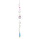 thumbnail image 1 of Wind Chime Crystal Light Catcher Ball Ornaments Round Frame Pendant (1) Tmvgtek Para estrenar, 1 of 8
