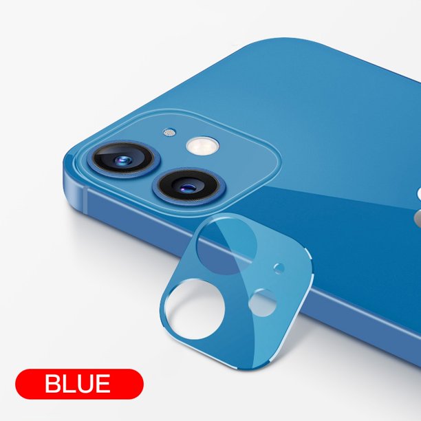Película protectora colorida de vidrio templado para iPhone 14 Plus 13 12 11 Pro Max Mini cubierta trasera Protector de pantalla de lente de cámara Tan Jianjun unisex