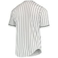 thumbnail image 3 of Men's True-Fan White/Black Arizona Diamondbacks Pinstripe Jersey, 3 of 3