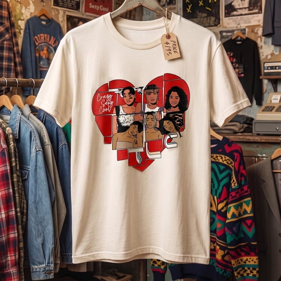 TLC CrazySexyCool Shirt, Vintage 90s R&B Graphic Tee, Retro Girl Group T-Shirt, Music Lover Gift