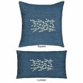 thumbnail image 6 of Linum Home Textiles Denim Decorative Square Pillow Cover 18" x 18", Braelyn, 6 of 7
