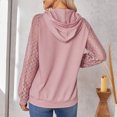 thumbnail image 4 of Sudadera Para Mujer Sudaderas Con Cuello Redondo Moda Casual Sólido Camiseta de Manga Larga Top Blusa Jersey Odeerbi ODB133011, 4 of 9