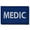 Medic Navy, variant on Rapid Dominance T91 USA Flag Canvas Patch-Medic Navy-3"x2"