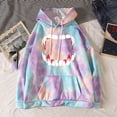 thumbnail image 3 of Sudaderas informales de manga larga para mujer con capucha y estampado de capucha Pompotops gfhjh6330, 3 of 3