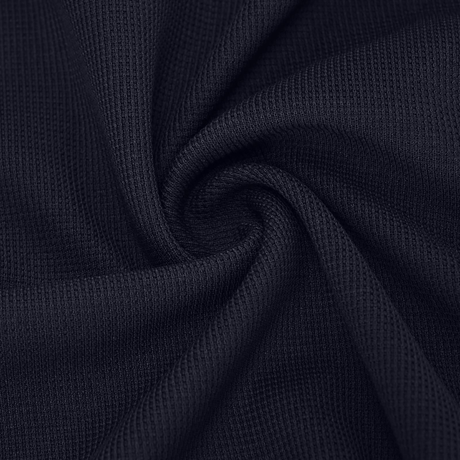 YUGYXL Men's Henley T-Shirts Long Sleeve Pullover Shirt Casual Heavyweight Button Shirts Basic Tees Black M