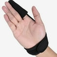 thumbnail image 1 of OUNONA Guantes De Antideslizantes Con Protector Para Dedo Y Transpirable En Color Negro, 1 of 8