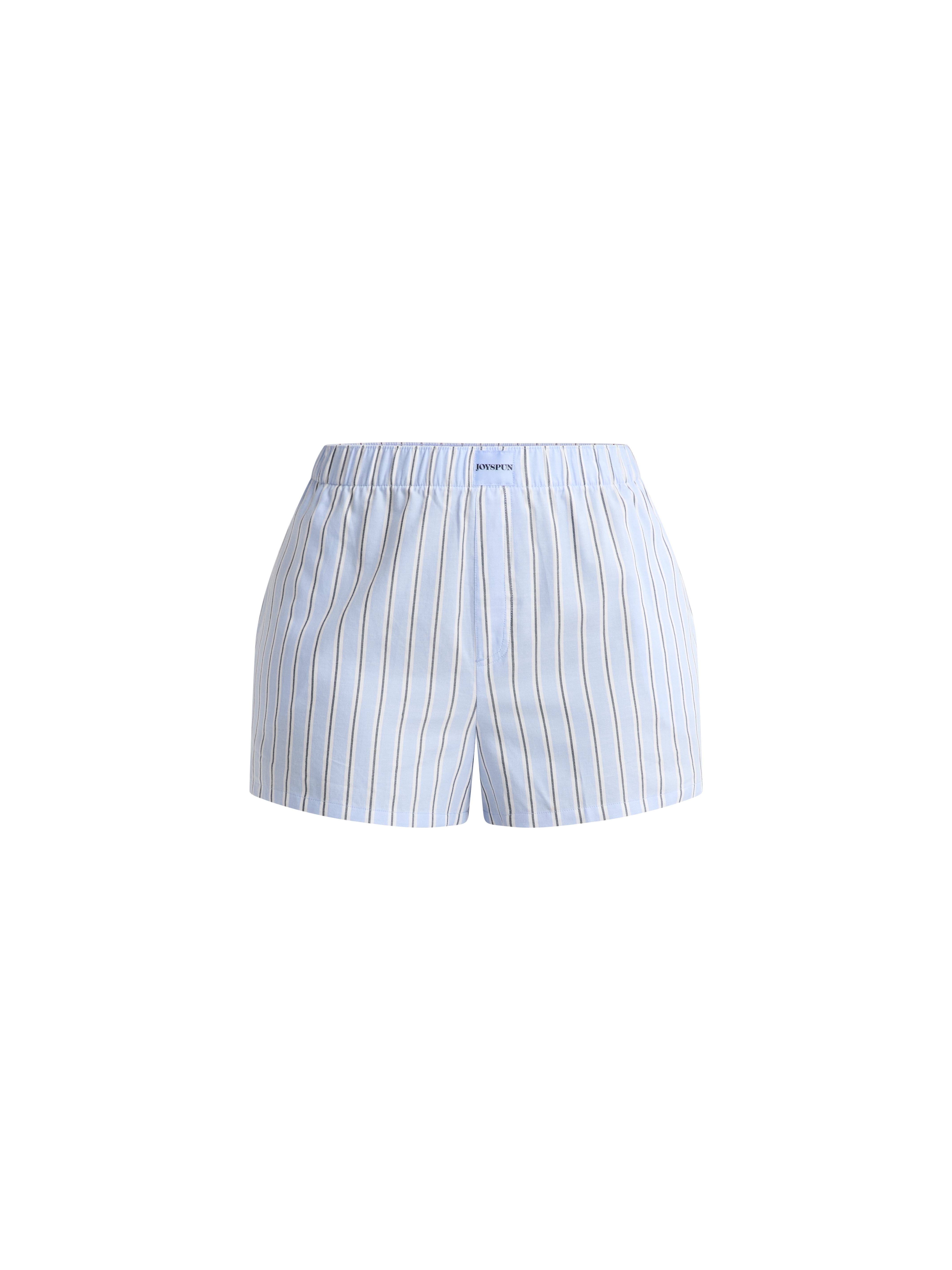 Joyspun Women's Woven Pajama Boxer Shorts, 3'' Inseam, Sizes XS-3X