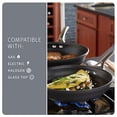 thumbnail image 4 of Calphalon Contemporary Hard-Anodized Aluminum Nonstick Cookware, Omelette Pan, 10-inch and 12-inch Set, Black, 4 of 5