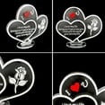 thumbnail image 1 of Crystal Epoxy Molds 2Pcs/Set Crafting Easy Demoulding Useful Valentine‘s Day Desk Love Heart Decoration Resin Molds, 1 of 4