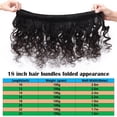 thumbnail image 5 of Benehair Loose Wave Brazilian Virgin Human Weave Weft Hair Extensions Malaysian Hair Bundles Black 8"-30" US 100G, 5 of 9