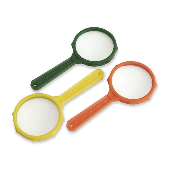 Carson MagniRama 50mm 3x Magnifying Glasses - Pack of 50