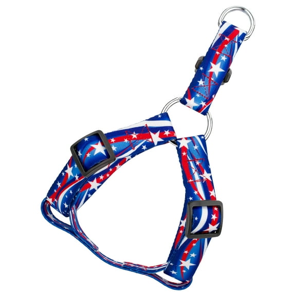 Country Brook Petz® Star Spangled Step-In Dog Harness, Small