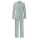 thumbnail image 4 of Conjunto casual de dos piezas para mujer con blusa ancha y pantalones elásticos - Tallas S-XL, 4 of 5