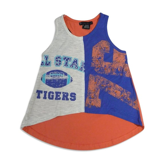Flowers by Zoe Girls' Racerback Tank Tops with a Vibrant Flair