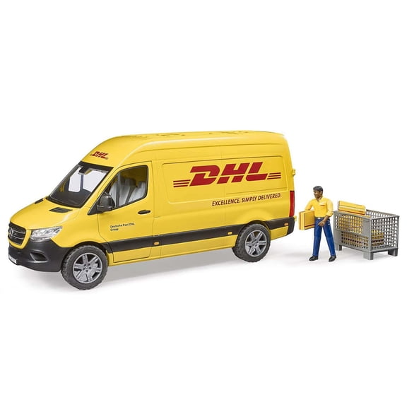 Bruder 02671 MB Sprinter DHL w/ Driver