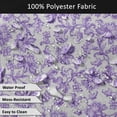 thumbnail image 5 of Vargottam Indoor/OutdoorTablecloth58x58 Inch SquareTablecloth with Umbrella Hole and Zip- Waterproof PatioTableCloths- TableCovers for Backyard RectangularTable- Dusty Purple2, 5 of 5