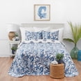 thumbnail image 6 of Blue Coast Shells Queen Reversible Bedspread, 6 of 9