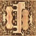 thumbnail image 1 of Ahgly Company Indoor Square Persian Brown Traditional Area Rugs, 5' Square, 1 of 4