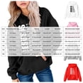 thumbnail image 3 of Gubotare Hoodies for Teen Girls Girl's Casual Hoodie Pattern Print Loose Fit Pullover Sweatshirt Size 11-12 (White,11-12 Years), 3 of 6
