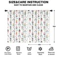 thumbnail image 2 of Blackout Kids Curtains,Rainbow Princess Castle Pattern Childrens Insulated Curtains Set Of 2,Bedroom Essentials,Toddler Room Decor 42"x63", 2 of 5