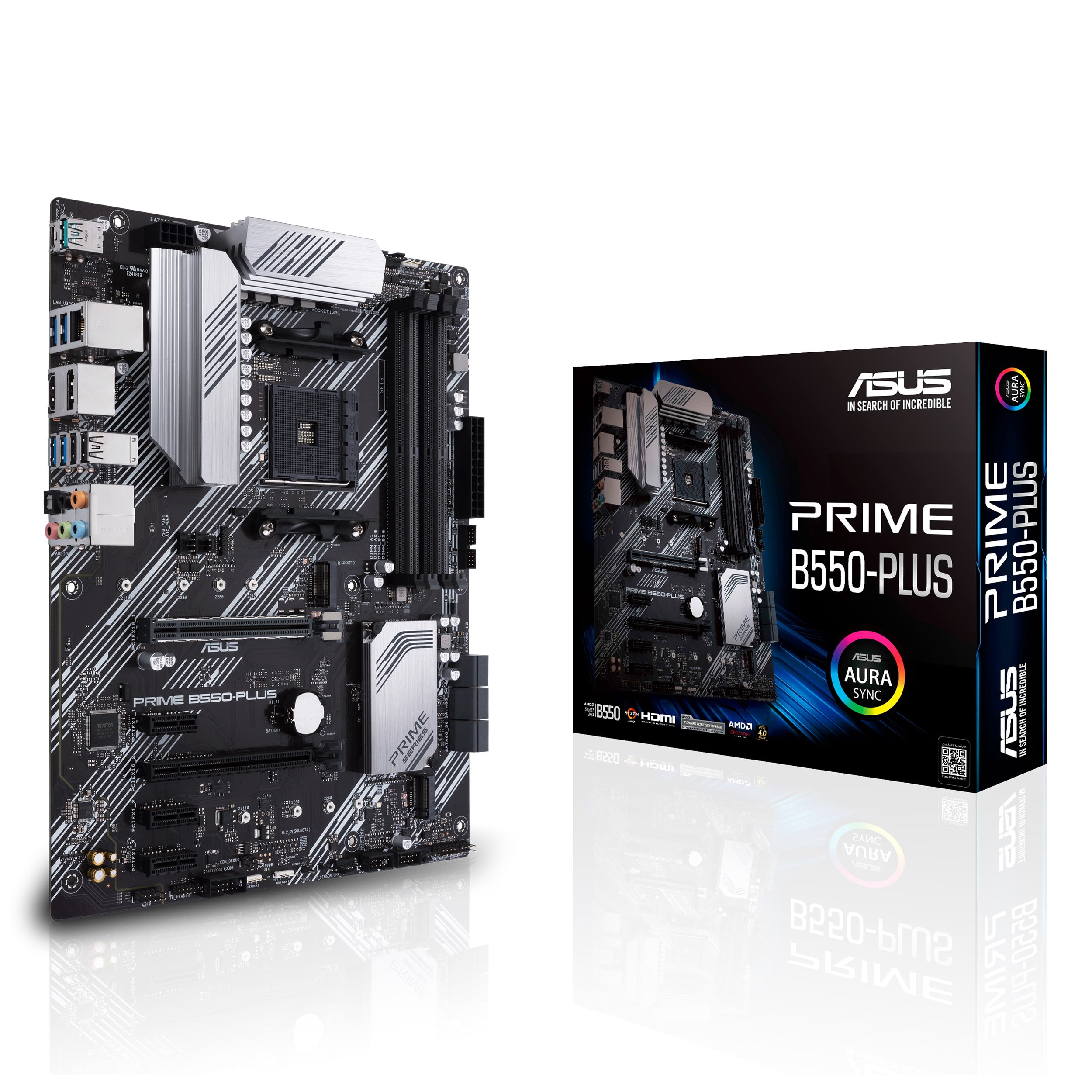 AMD ASUS PRIME B450M-A II Motherboard with Comprehensive