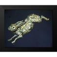 thumbnail image 2 of Fab Funky 14x12 Black Modern Framed Museum Art Print Titled - Butterfly Hare, 2 of 5