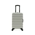 Protege 1 Piece 20" Hardside Carryon ABS Luggage with 2 Packing Cubes
