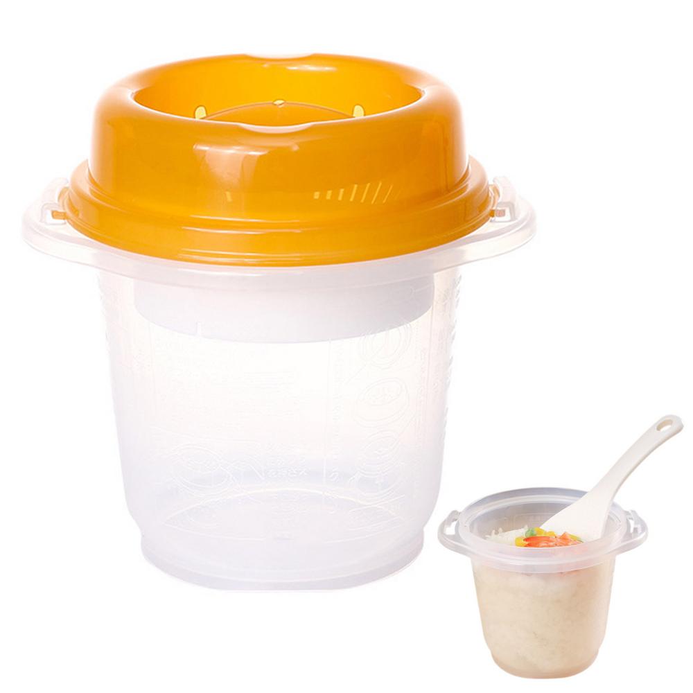 Leking Microwave Rice Cooker Small Micro Cooker Of BPA Free Easy To Use