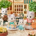 thumbnail image 3 of Calico Critters Latte Cat Family, Set of 4 Collectible Doll Figures, 3 of 9