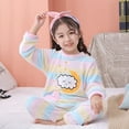 thumbnail image 2 of Nuevo Pijama Niños Franela 2023 Otoño Invierno Niña Niño Conjunto Pijama Bebé Ropa Animal Cartoon Coral Fleece Pijamas Niños xuanjing  unisex, 2 of 2