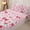 White Pink 01, variant on Manfei Red Cherry Bow Print Zipper Twin Comforter Sets with Fitted Sheet and 2 Pillowcases for Girls, Sweet Fruit Ribbon Bows Zipper Bedding Set, Pink Reversible, 4pcs
