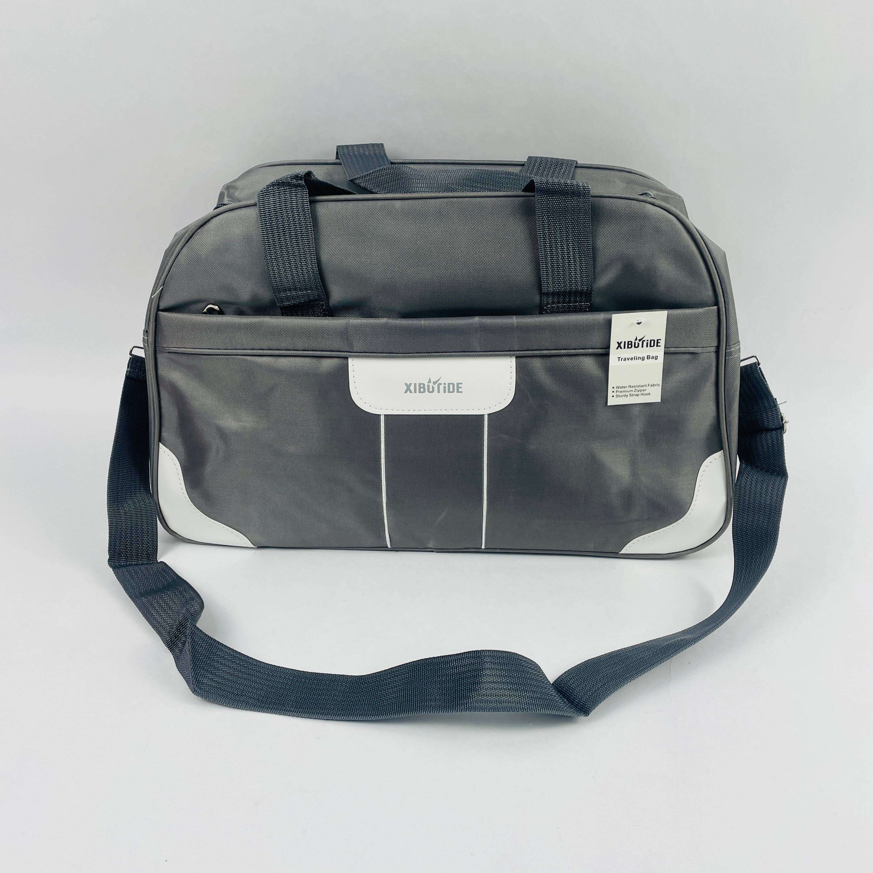 XIBURIDE Travelling Bags, Large Capacity Travel Bag, Gray