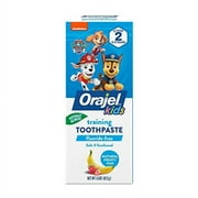 Orajel Toddler Training Toothpaste Natural Fruity Fun Flavor 1.50 Oz
