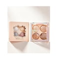 thumbnail image 5 of QunYou 4-Color Highlighter Eyeshadow Palette Pearl Shimmer Fine Texture Long-Lasting Buildable Color Eye Shadow Eye Makeup, 5 of 5