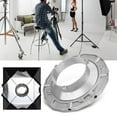 thumbnail image 3 of Fyydes Metal Softbox Chuck,For Bowens Mount Softbox Metal Chuck Adapter for Flashlight Photography Accessory,Softbox Chuck, 3 of 8