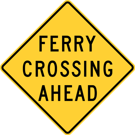Vinyl Stickers - Ferry Crossing, Missouri - Safety and Warning Warehouse Signs Stickers - 3.5" x 5" - 3 Pack