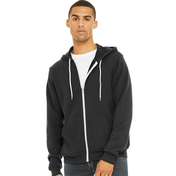 BELLA + CANVAS Unisex Sponge Fleece Full-Zip Hoodie