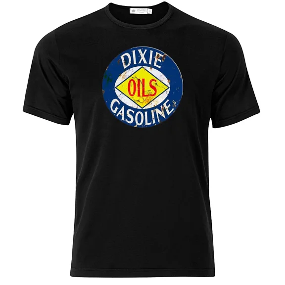 Dixie Gasoline - Graphic Cotton T Shirt Short & Long Sleeve