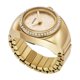 thumbnail image 1 of Fossil Reloj para mujer con anillo de cuarzo y acero inoxidable Color: Gold Glitz (Modelo: ES5319), 1 of 5