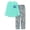 Mint‑Grey Game Controller & Play Games, variant on Beezizac Boys 2‑Piece Raglan Long Sleeve Pajama Set, Game Controller & VR Graphic Kids Sleepwear Size 10