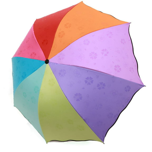 GASTROPOD Umbrellas for Rain,Super Water Repellency Travel Umbrella Compact,Lotus Leaf Surface Effect Umbrella for Women,Style1