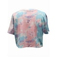 thumbnail image 3 of Disney Mickey Tie Dye Junior Crop Top, XS-XL (Women's), 3 of 4
