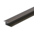 thumbnail image 2 of M-D Building Products 31819 2 - 3.5mm 84 in. Satin Nickel Aluminum Vinyl Plank  To CPT Transition, 2 of 6