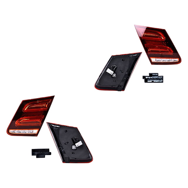Par de Calaveras E350 2014 Mercedes-Benz Int C/Leds DEPO .