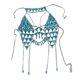 thumbnail image 5 of Boho Hollow Blue Body Chain Bling Bikini Cadenas Body Jewelry Para Mujeres Y Niñas, 5 of 9