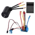 thumbnail image 2 of RC Car 3650 Motor, 3100KV Stable Performance Premium Material 3650 Motor Brushless ESC Sturdy Durable  For Maintenance For DIY For Repair 120A, 2 of 8